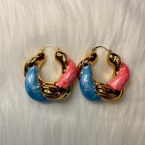 Chunky Bamboo Earrings